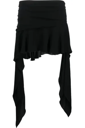 BLUMARINE Asymmetrischer Midirock