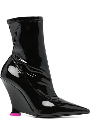 3Juin Stiefel mit Wedge-Absatz 100mm