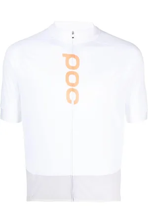 POC Fahrradoberteil mit Logo-Print
