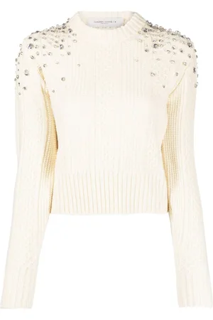 Golden Goose Cardigan mit Kristallen