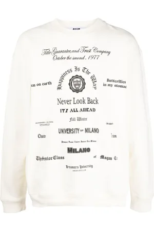 Msgm Sweatshirt mit grafischem Print