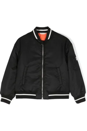 Palm Angels Bomberjacke mit Logo-Print