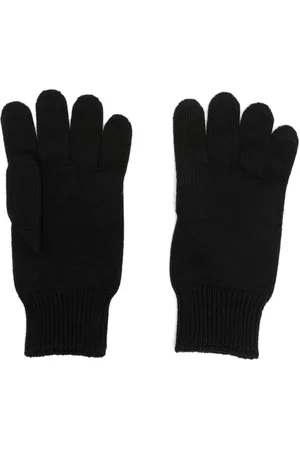 VERSACE Handschuhe mit Logo-Patch