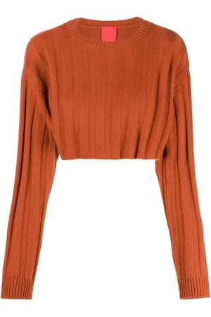 Cashmere In Love Gerippter Cropped-Pullover