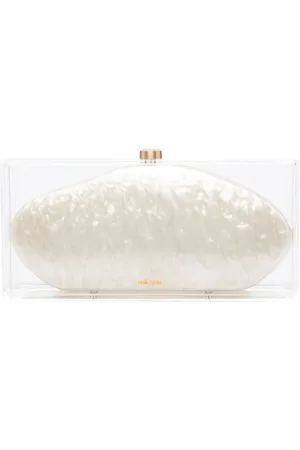 Cult Gaia Transparente Baoba Clutch
