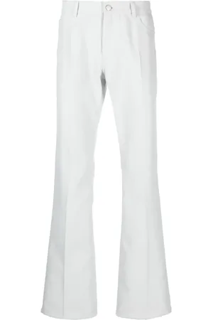 Courrèges Gerade Hose mit Logo-Patch