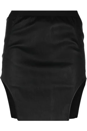 Rick Owens Minirock aus Leder