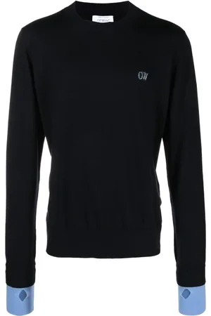 OFF-WHITE Ow Pullover mit Rundhalsausschnitt