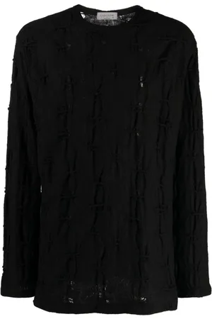 YOHJI YAMAMOTO Pullover mit Lochmuster