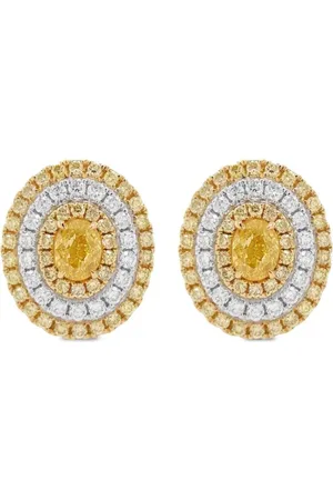 HYT Jewelry 18kt Goldohrstecker mit einem Diamanten