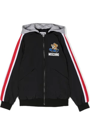 Moschino Jacke mit Teddy-Patch