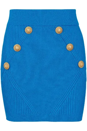 Balmain Gestrickter Minirock