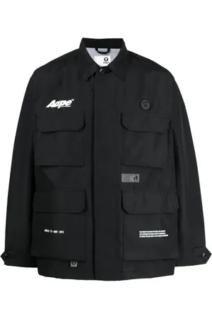 A Bathing Ape Jacke mit Logo-Print
