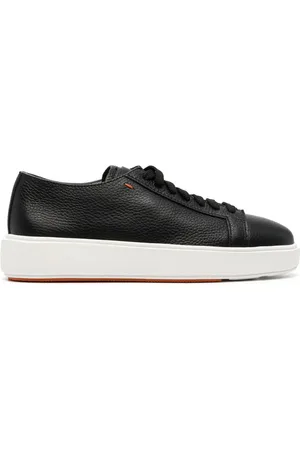 santoni Sneakers mit poliertem Finish