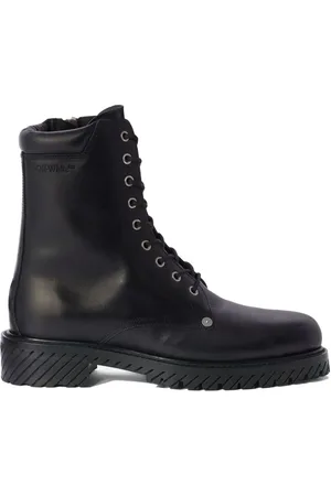 OFF-WHITE Military-Stiefel mit Schwammsohle
