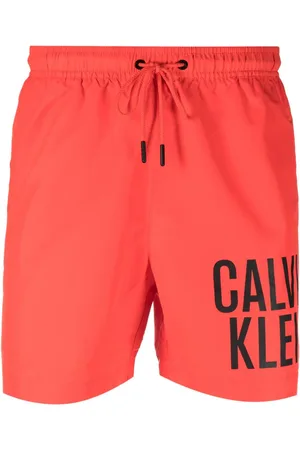 Calvin Klein Badeshorts mit Kontrastbund