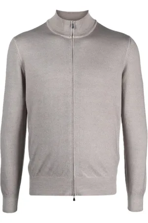 BARBA Cardigan mit Reißverschluss