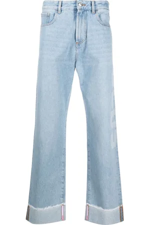 GCDS Straight-Leg-Jeans mit Logo-Patch