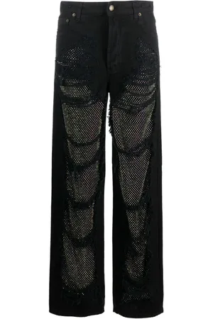 DARKPARK Kristallverzierte Jeans