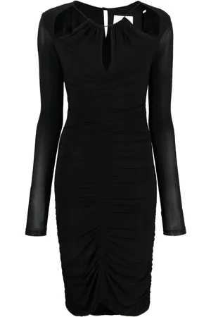 Isabel Marant Midikleid mit Spitzeneinsätzen