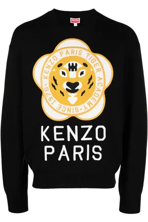 Kenzo Pullover mit Logo-Patch