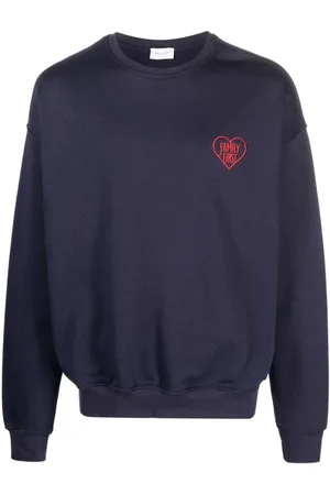 Family First Sweatshirt mit Logo-Stickerei