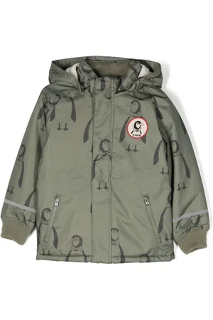 Mini Rodini Penguin Kapuzenjacke