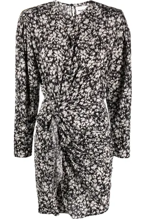 Marant Etoile Minikleid mit Blumen-Print