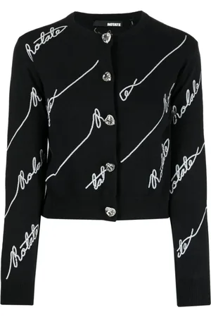 ROTATE Cardigan mit Pailletten
