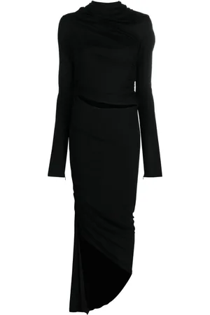 ANDREADAMO Asymmetrisches Midikleid