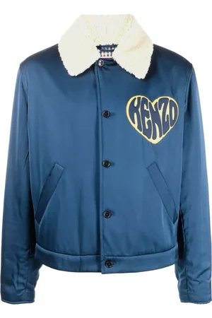 Kenzo Jacke mit Shearling-Kragen