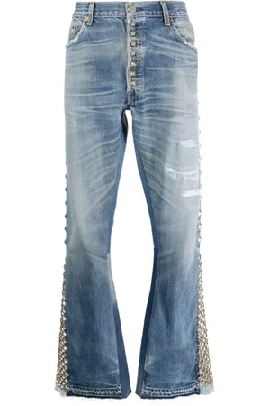 GALLERY DEPT. Halbhohe Wide-Leg-Jeans