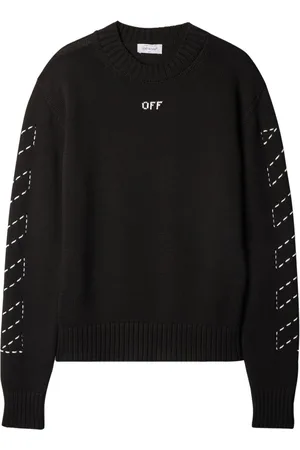 OFF-WHITE Pullover mit Arrows-Stickerei