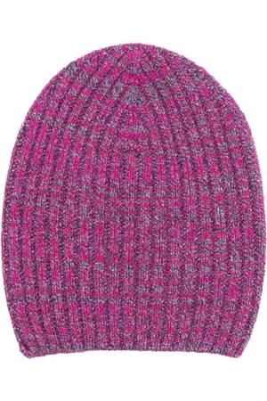 Barrie Gerippte Beanie aus Kaschmir