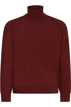 Etro Rollkragenpullover mit Logo-Stickerei