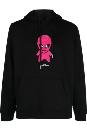 GCDS Hoodie mit Alien-Patch