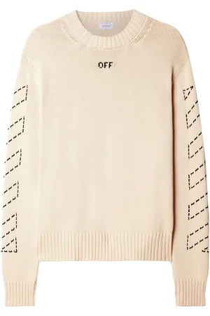 OFF-WHITE Pullover mit diagonalen Streifen