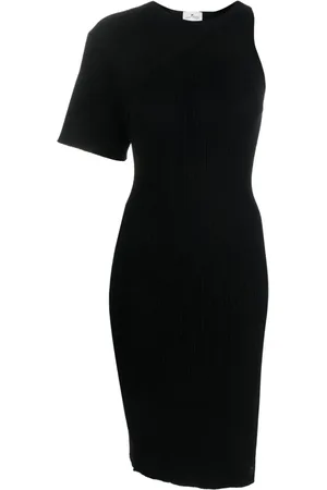 Courrèges Asymmetrisches Midikleid