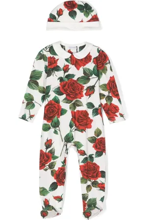 Dolce & Gabbana Strampler-Set mit Logo-Stickerei