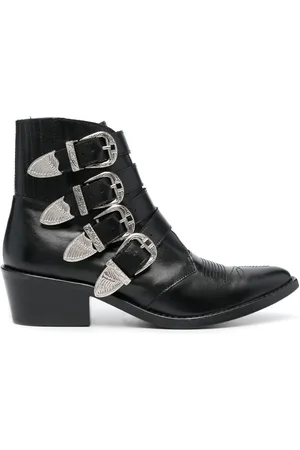 TOGA PULLA Stiefel mit Schnallenriemen
