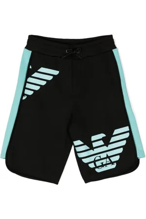 Emporio Armani Shorts mit Logo-Print