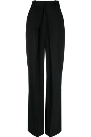 Alexander McQueen High-Waist-Hose mit geradem Bein