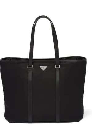 Prada Shopper mit Triangel-Logo