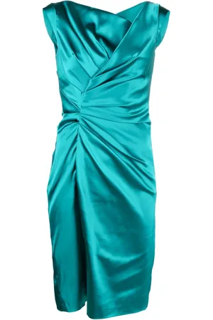 TALBOT RUNHOF Midikleid mit Raffungen