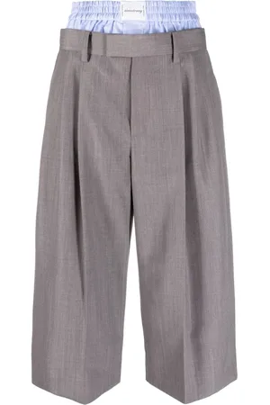 Alexander Wang Cropped-Hose mit doppeltem Bund