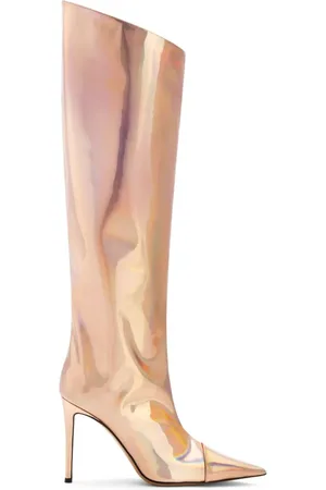 ALEXANDRE VAUTHIER Stiefel im Metallic-Look