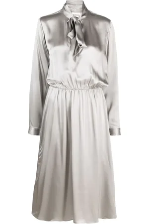 P.A.R.O.S.H. Kleid mit Schleifenkragen