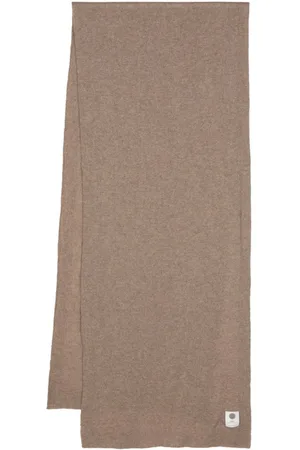 Lady Anne Kaschmirschal mit Logo-Patch