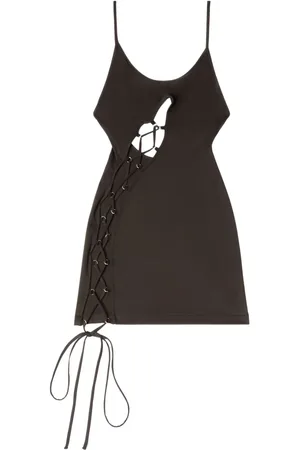 Heron Preston Minikleid mit Schnürung