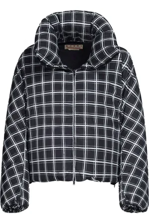 Marni Gefütterte Jacke mit Karomuster